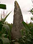 menhir de la ville chevalier saint-jacut du mene