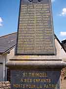 monument aux morts saint-trimoel