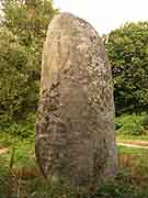 menhir a l'ouest de perfaux saint-vran