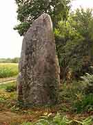 menhir a l'ouest de perfaux saint-vran