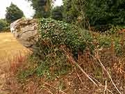 menhir couche de perfaux saint-vran