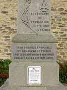 monument aux morts tredarzec