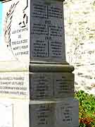 monument aux morts tredarzec