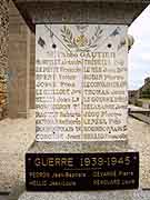 monument aux morts tremeloir