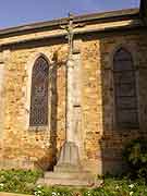 croix eglise saint-aubin yffiniac
