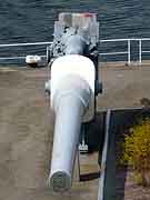 brest canon du cuirasse richelieu du port militaire