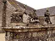 sculpture la chasse de saint-hubert cast