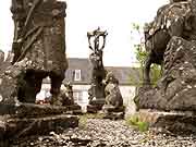 sculpture la chasse de saint-hubert cast
