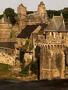 remparts du chateau fougeres