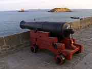 canons des remparts de saint-malo saint-malo