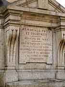 monument aux morts du cimetiere vitre