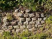 guerande mur gallo-romain de la villa grannon de clis