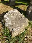pierre pres du dolmen du centre saint-nazaire