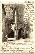 carte postale fontaine et chapelle saint-brieuc